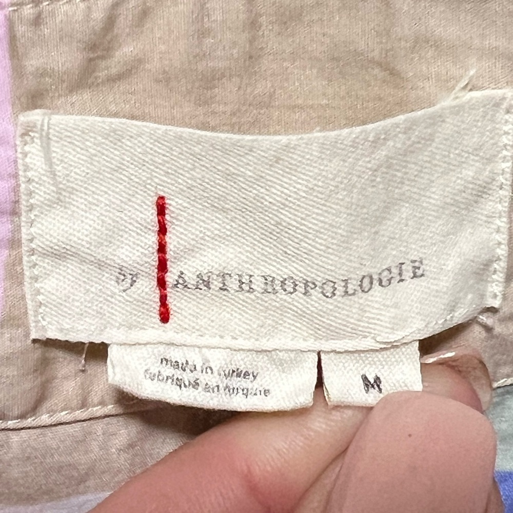 Anthropologie Somerset Colorful Patchwork Mini Dress - Picture 5 of 6
